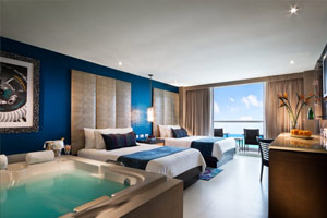 Deluxe Ocean View Room at Hard Rock Hotel Cancun